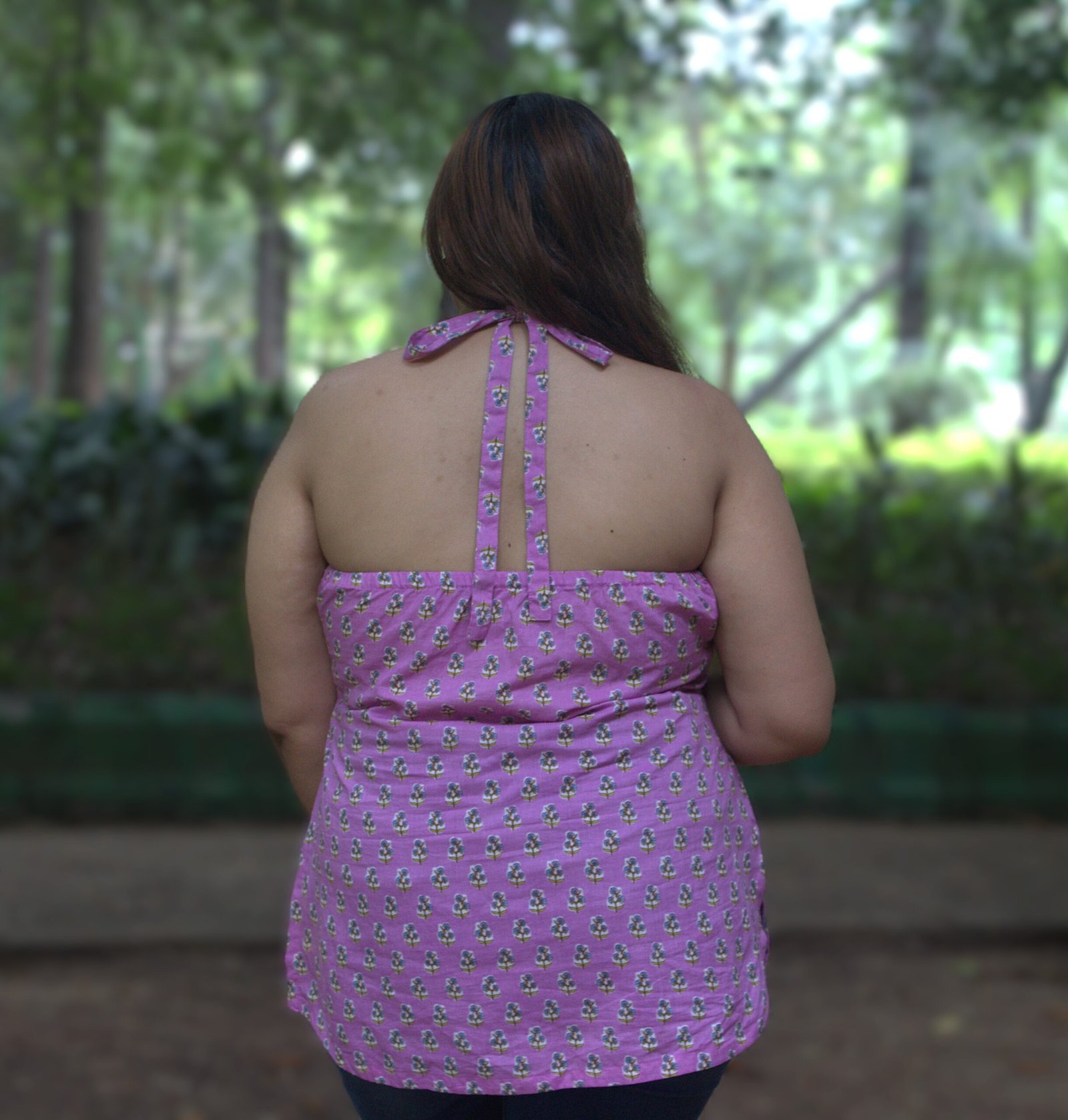 HALTER NECK PURPLE - Image 2